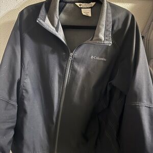 Columbia Women's Black and Gray Performance Jacket